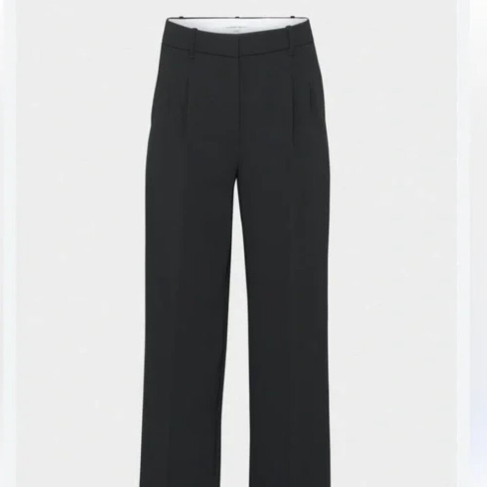 Aritzia Wilfred THE EFFORTLESS PANT - Black - Size 10